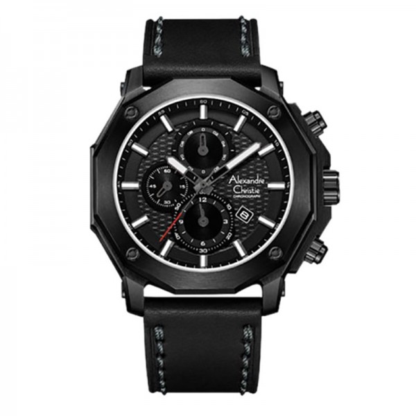 Alexandre Christie AC 6586 Full Black MCLIPBA